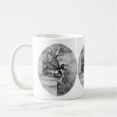 Gothic Fairy Coffee Tasse von Molly Harrison (Links)