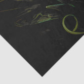 Gothic Fairy Demon mit Horns Halloween Seidenpapier (Ausschnitt)