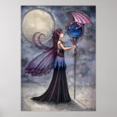 Gothic Fairy Dragon Poster Print by Molly Harrison (Vorne)