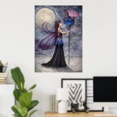 Gothic Fairy Dragon Poster Print by Molly Harrison (Heimbüro)