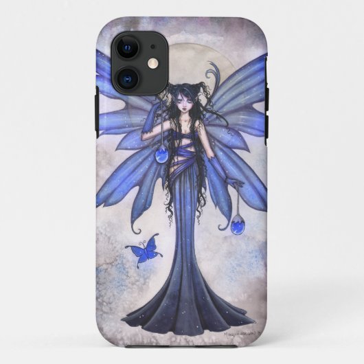 Gothic Fairy Fantasy iPhone Case von Molly Harriso (Rückseite)