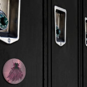 Gothic Fairy Fuchsia Gown | Punk Rock Pink Magenta Magnet