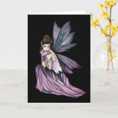 Gothic Fairy Greeting Card von Molly Harrison Karte (Gelbe Blume)