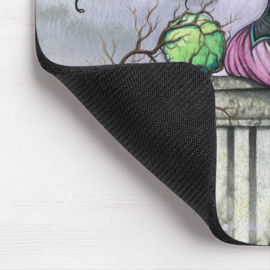 Gothic Fairy Mousepad von Molly Harrison (Ecke)