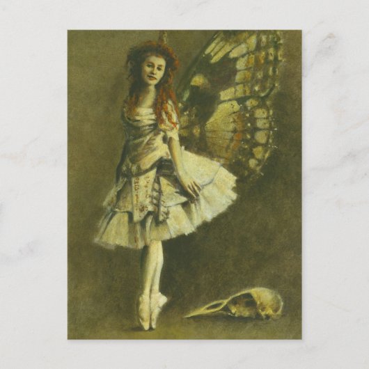 Gothic Fairy Postcard Postkarte (Vorderseite)