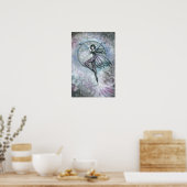Gothic Fairy Poster Print (Küche)