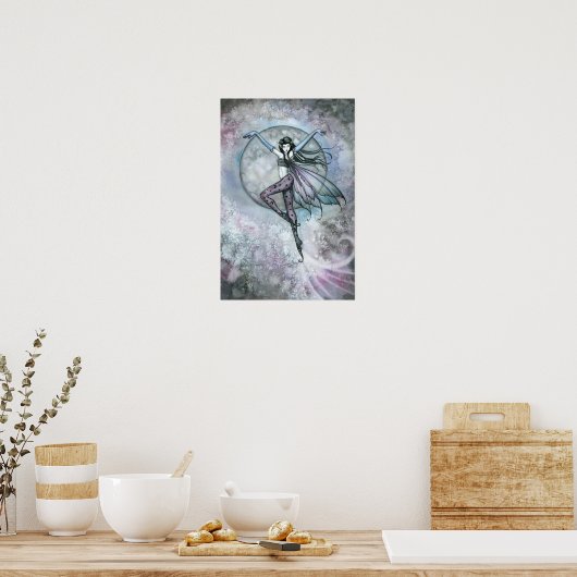 Gothic Fairy Poster Print (Küche)
