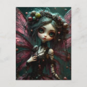 Gothic Fairy Postkarte (Vorderseite)