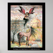 Gothic Fairy Unicorn Poster (Vorne)