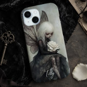 Gothic Fairy & White Rose | Custom Dark Fantasy Case-Mate iPhone Hülle