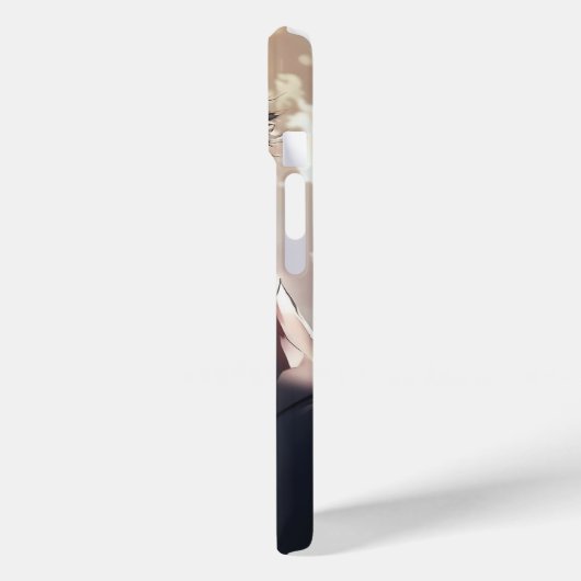 Gothic Fantasy Anime Catboy Case-Mate iPhone Hülle (Rückseite / Links)