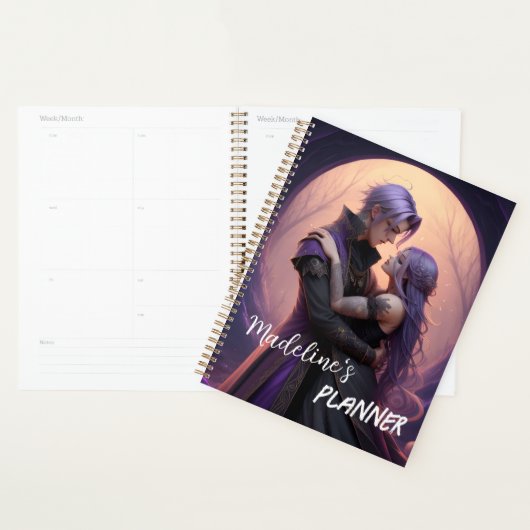 Gothic Fantasy Anime Paar Planer (Anzeige)