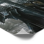 Gothic Fantasy Art Poster: Untotes Fe mit Silberha Poster (Ecke)