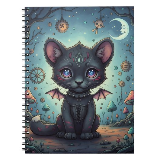 Gothic Fantasy Baby Kit Notizblock (Vorderseite)