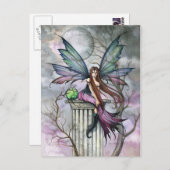 Gothic Fantasy Fairy Art Postcard Postkarte (Vorne/Hinten)