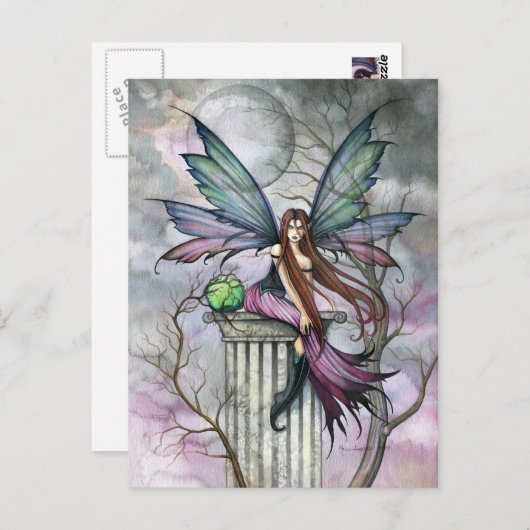 Gothic Fantasy Fairy Art Postcard Postkarte (Vorne/Hinten)
