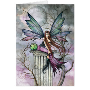 Gothic Fantasy Feen Art Karte
