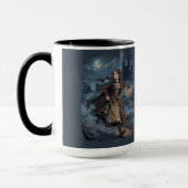 Gothic Fantasy Mittelalterliches Mädchen Laterne S Tasse (Links)