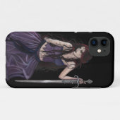 Gothic Fantasy Morgan Le Fay Case-Mate iPhone Hülle (Rückseite (Horizontal))