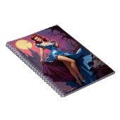 Gothic Fantasy Princess Notizblock (Rechte Seite)