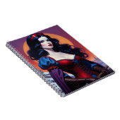 Gothic Fantasy Princess Notizblock (Rechte Seite)