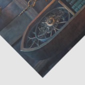 Gothic Fantasy Tarot Kartenleserzimmer & Weiße Eul Seidenpapier (Detail)