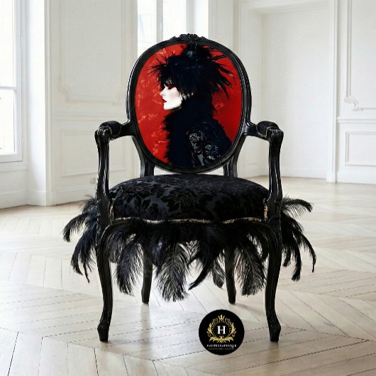 Gothic Fashion Decoupage Seidenpapier