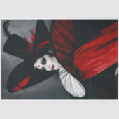 Gothic Fashion Decoupage Seidenpapier (Vorderseite)