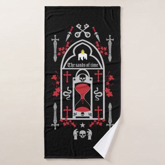 Gothic Fashion Style Badehandtuch (Badehandtuch)