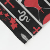Gothic Fashion Style Fleecedecke (Ecke)