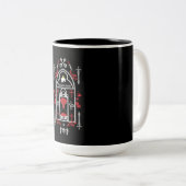 Gothic Fashion Style Zweifarbige Tasse (VorderseiteRechts)