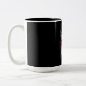 Gothic Fashion Style Zweifarbige Tasse (Links)