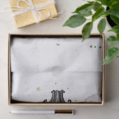 Gothic Fashion Viktorianisch Parfümflasche mit Ros Seidenpapier (Geschenk)