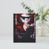 Gothic Fee Magnificence Postcard Postkarte (Stehend Vorderseite)