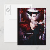 Gothic Fee Magnificence Postcard Postkarte (Vorne/Hinten)
