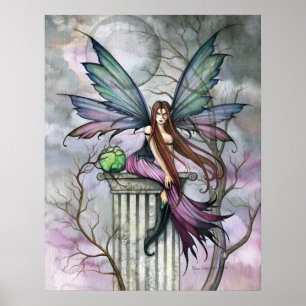 Gothic-Fee-Plakatdruck Poster