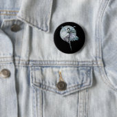 Gothic Feen Pin, Button Vollmond Fee (Beispiel)