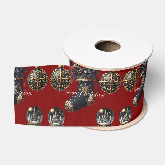 Gothic-Feiertagsband Ripsband (Spule)