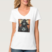 Gothic female demon T-Shirt (Vorderseite)