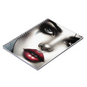 Gothic Femme Fatale - Dark Beauty Journal Notizblock (Linke Seite)
