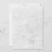 Gothic Fence Halloween-Party laden ein Einladung (Rückseite)