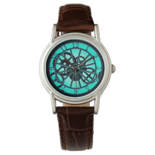 Gothic Filigree Mechanische Gänge und Innenarbeite Armbanduhr