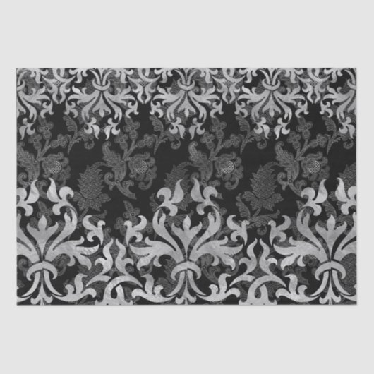 Gothic Filigree Muster Seidenpapier (Vorderseite)