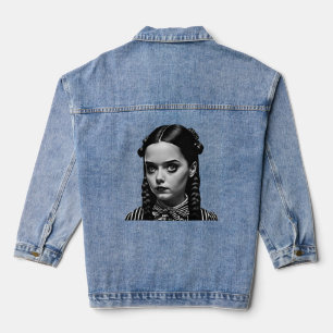 Gothic Film Noir - Talking Heads Psycho Killer Jeansjacke