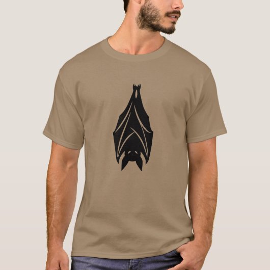 Gothic Fledermaus Halloween Herren Basic T-Shirt (Vorderseite)