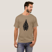 Gothic Fledermaus Halloween Herren Basic T-Shirt (Vorne ganz)