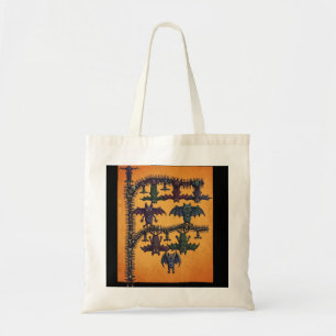 Gothic-Fledermäuse Halloween-Tasche Tragetasche