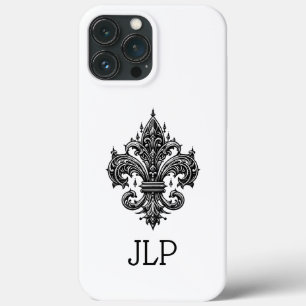 Gothic Fleur-de-lis iPhone Case