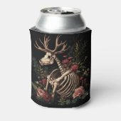 Gothic Floral Deer Skeleton Dosenkühler (Kanne Rückseite)