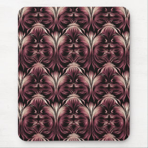 Gothic Floral Elegance Mousepad